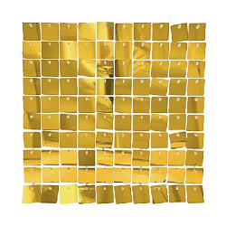 Панель с пайетками для фотозоны 30х30см, св.золото